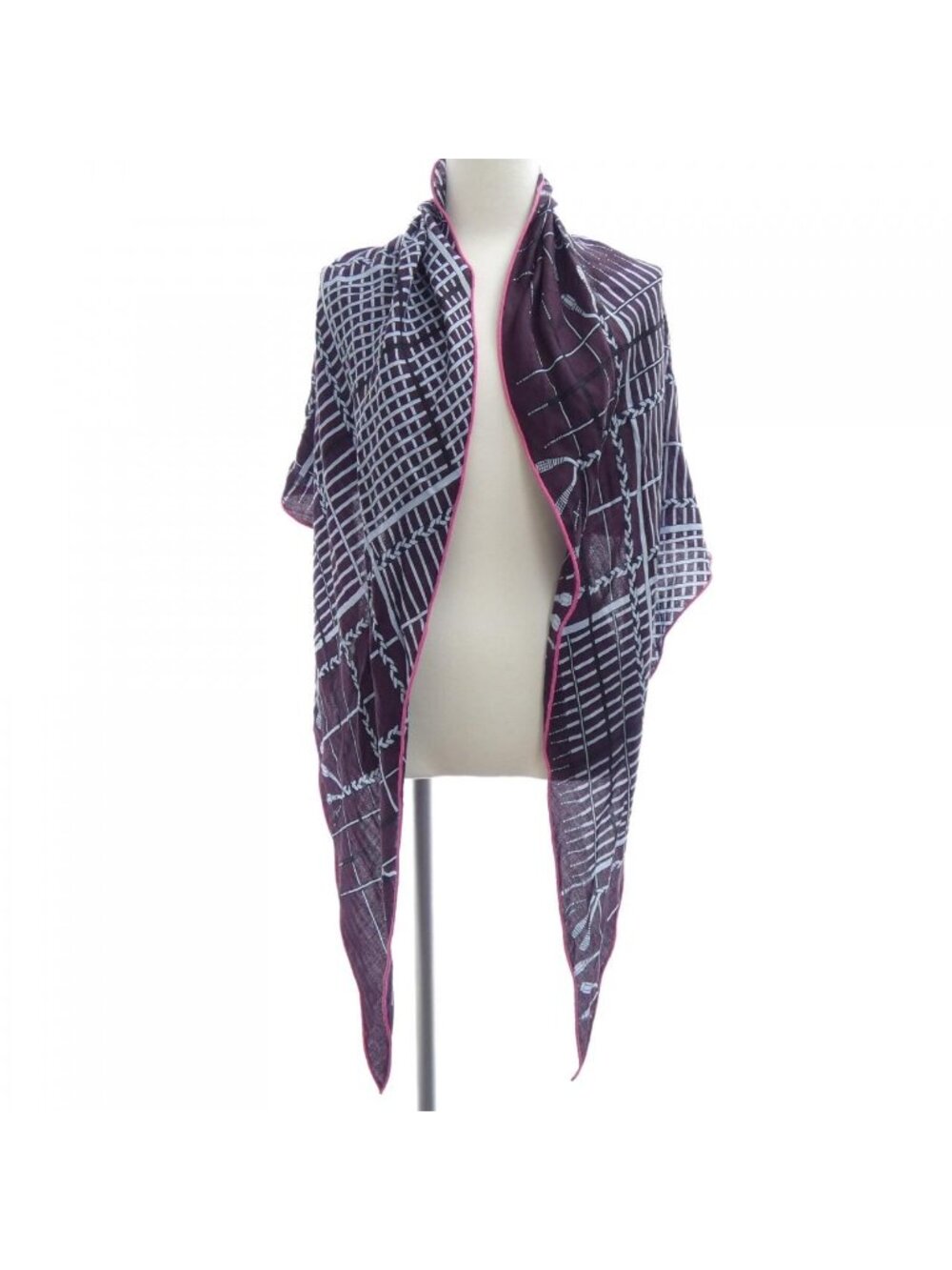 Hermes Losange Shawl Scarf